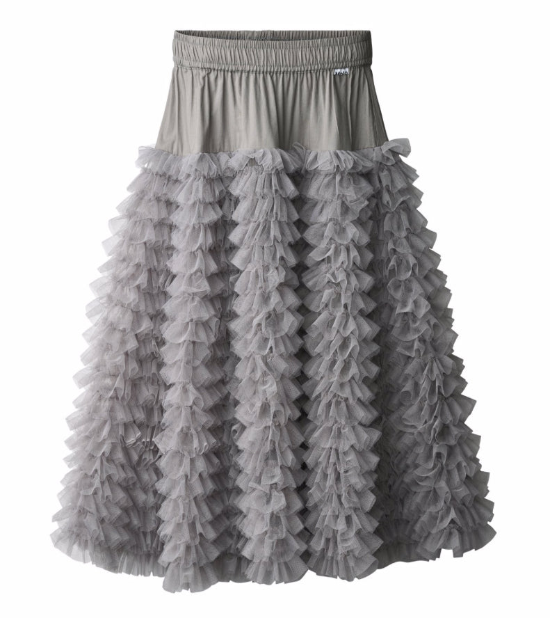 Bliss Skirt - Grey Flannel