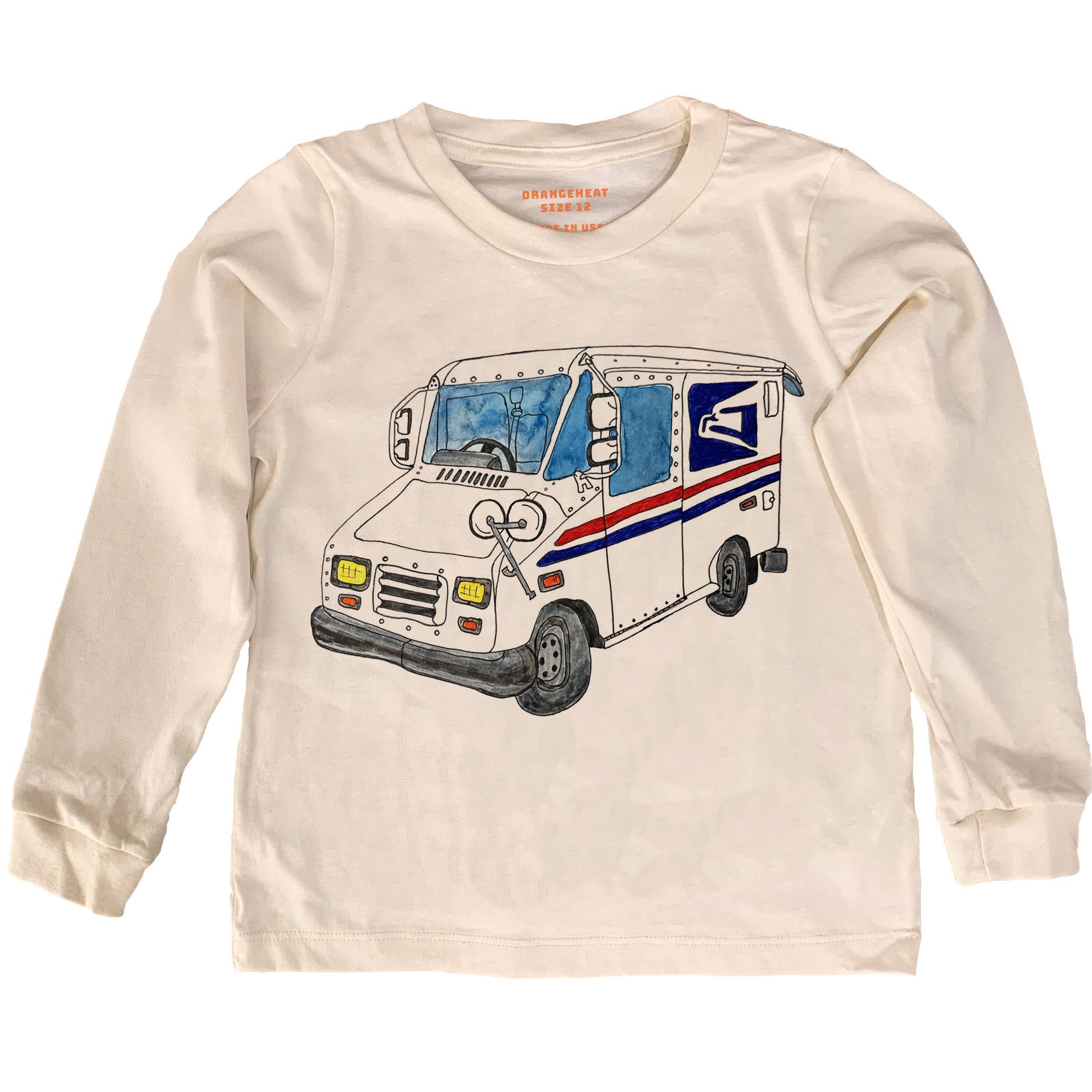 Mail Truck - Organic Tee/LONG SLEEVE