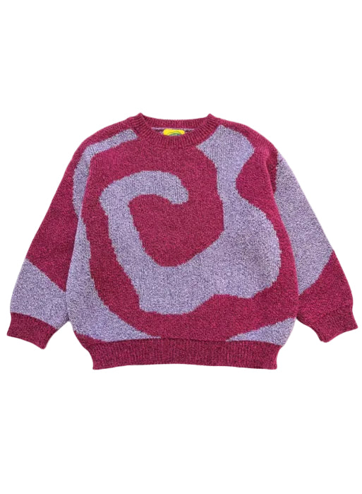 Swirl Sweater - Pink