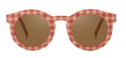 Classic: Bendable & Polarized Sunglasses | Baby - Sunset Gingham