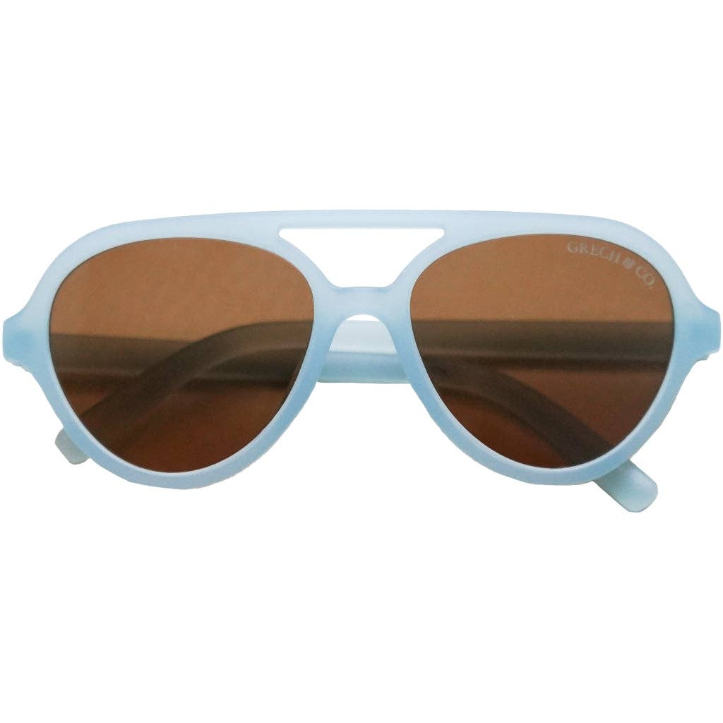 Aviator | Polarized Sunglasses | Baby - Mauve Rose