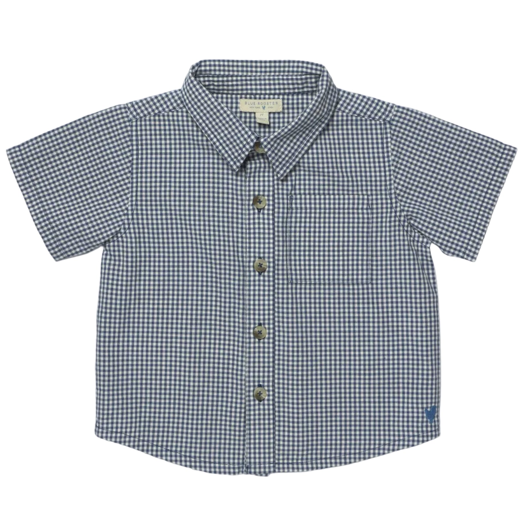 Jack Shirt - Navy Gingham