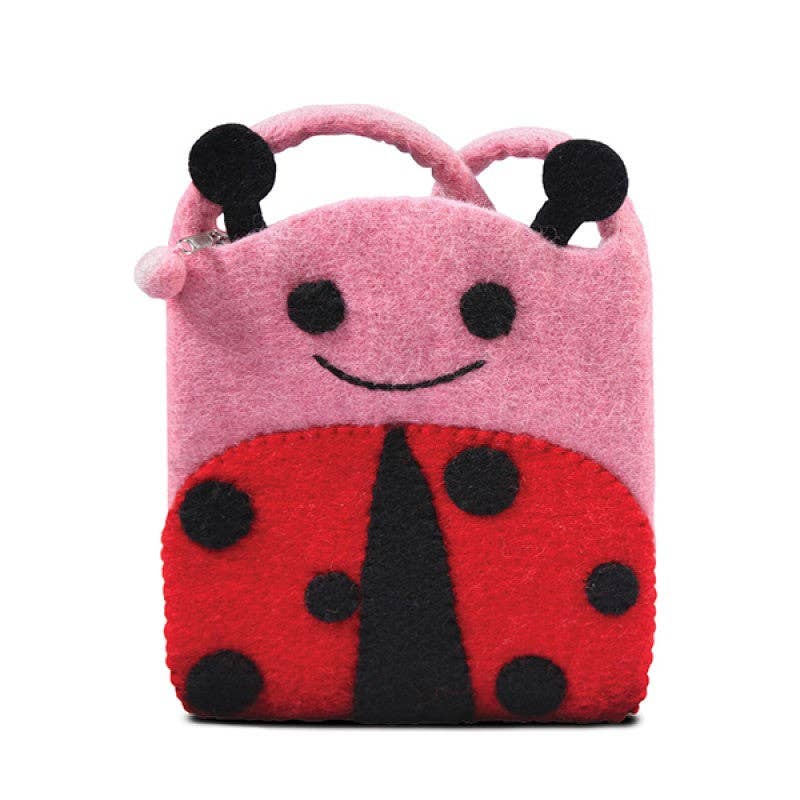 Smiley Lady Bug Cross Body Bag