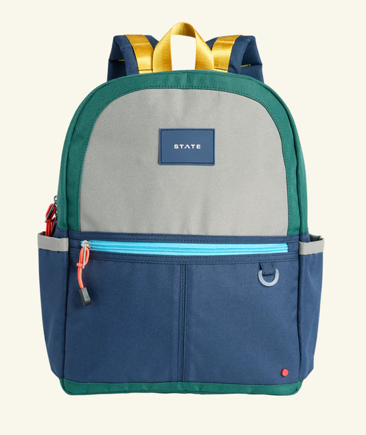 Backpack - Kane Kids - Green/Navy