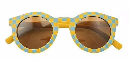 Classic: Bendable & Polarized Sunglasses- Child - Laguna & Wheat