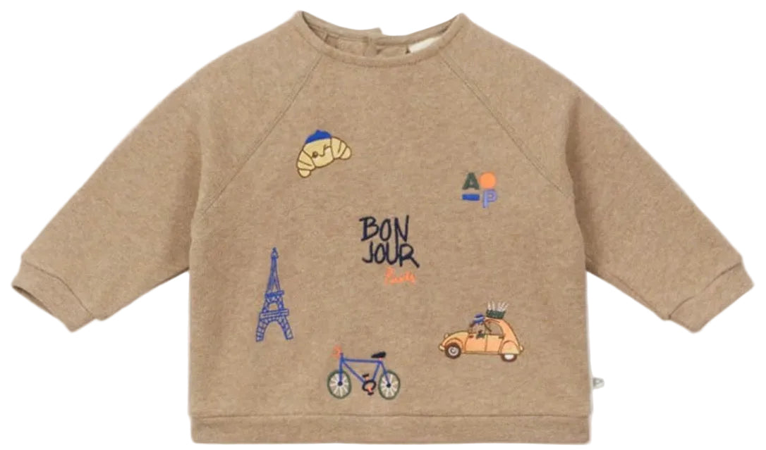 Sweatshirt - Bonjour Paris