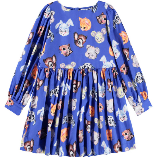 Cleo Dress - Violet Blue