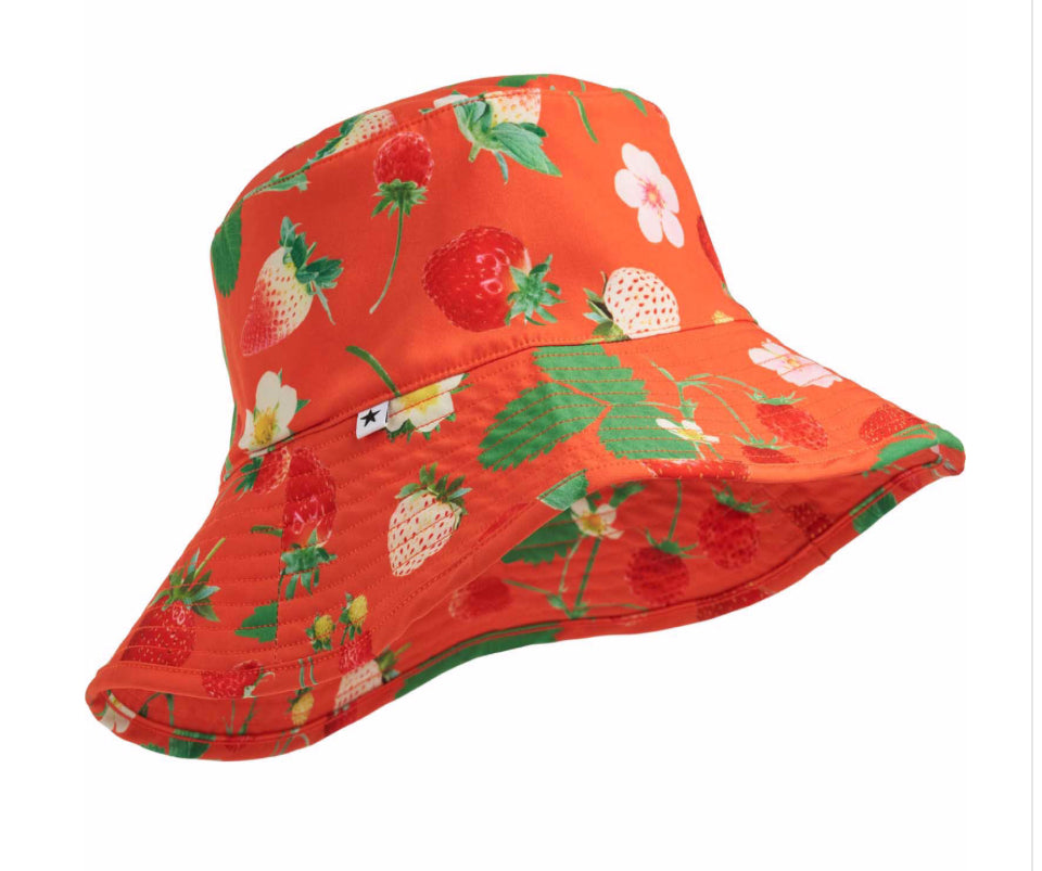 Nadia Bucket Hat - Strawberry Red