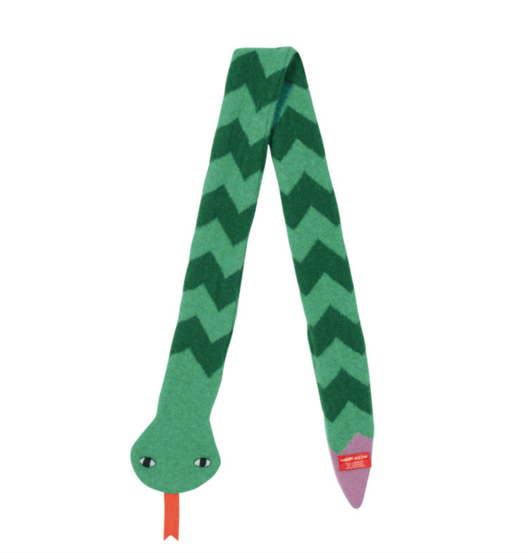 Snake Scarf (2/24) - Green