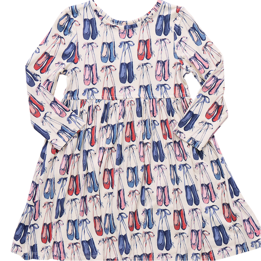 Bamboo Steph Dress - Ballet Slippers