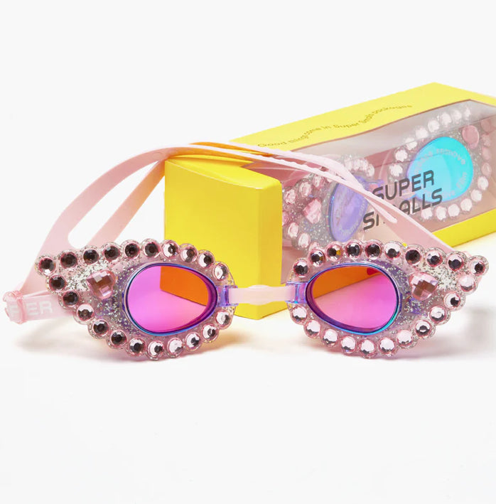 Swim Goggles - Pink Splash