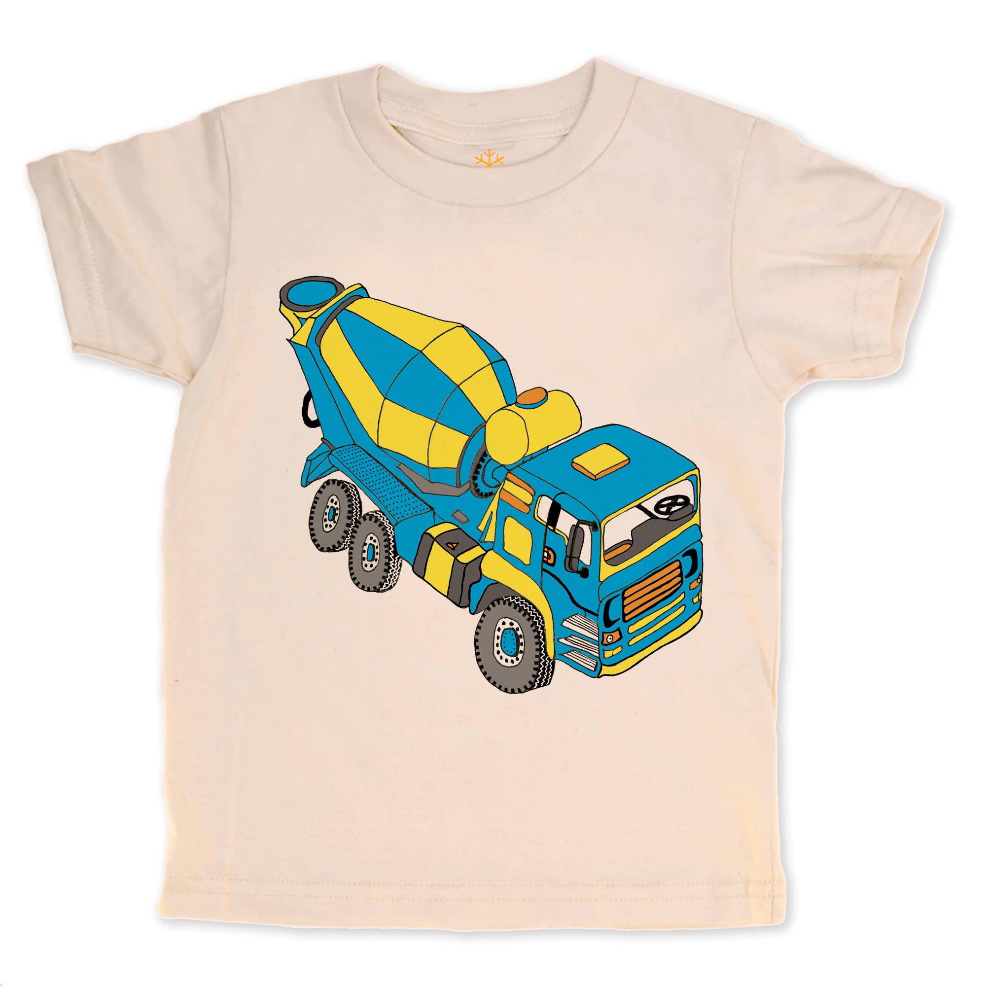 Cement Mixer - Natural Organic T-Shirt