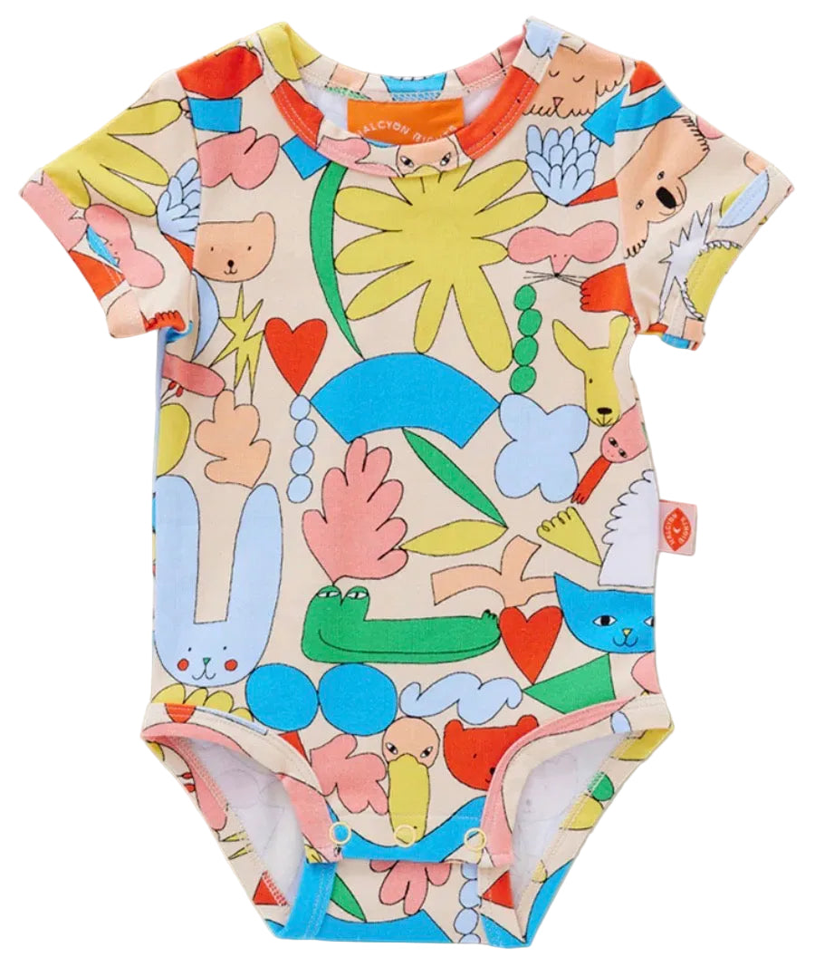 Short Sleeve Bodysuit - Little Billabong