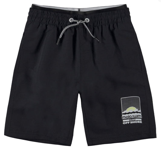 Neal Swim Trunk - Black