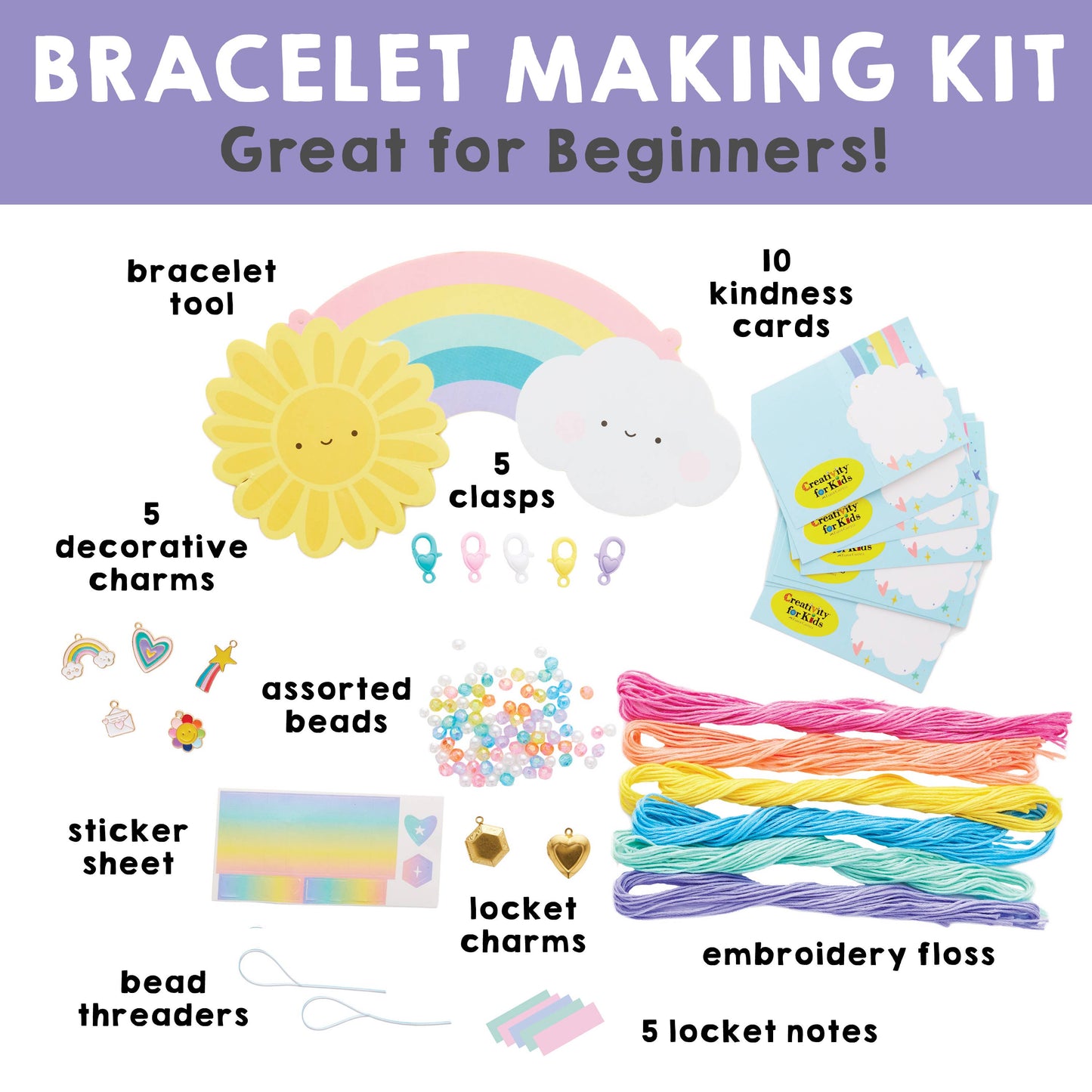 Friendship Bracelet Making Kit for Kids