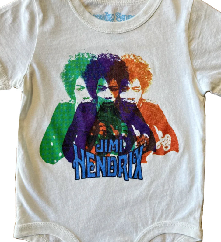 Jimi Hendrix SS Onesie