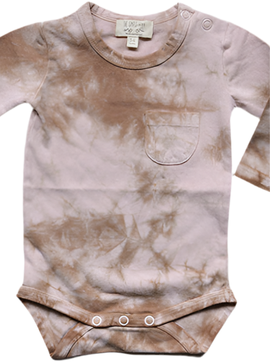 The Tie Dye Onesie - Blush
