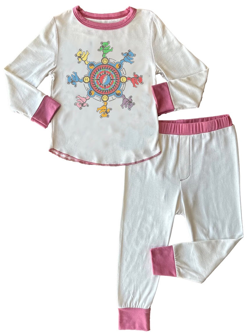 Grateful Dead Circle Bears Bamboo PJ