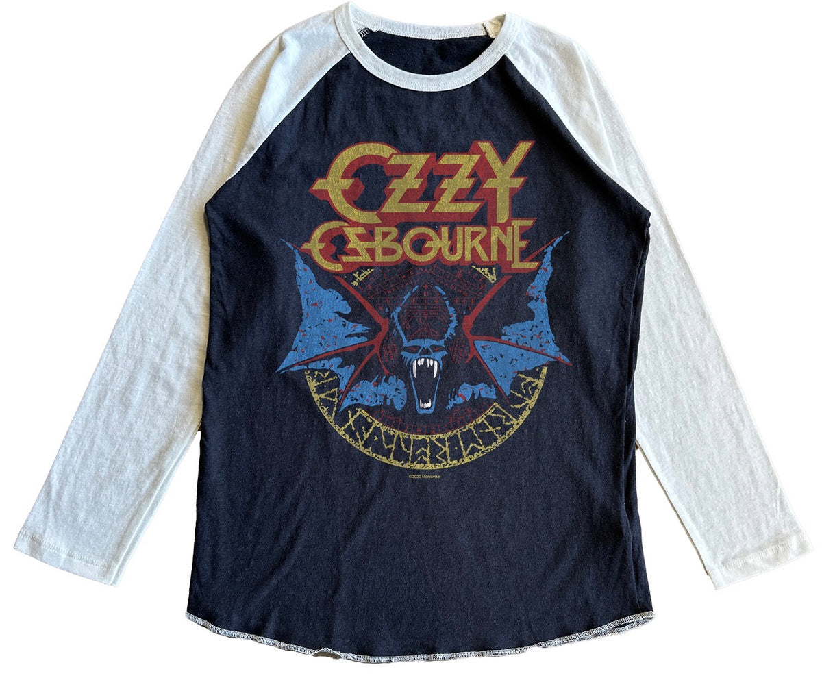 Ozzy Classic Bat Raglan Tee
