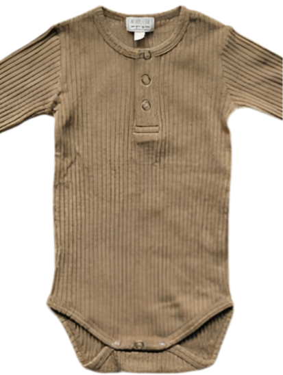 The Organic Ribbed Onesie