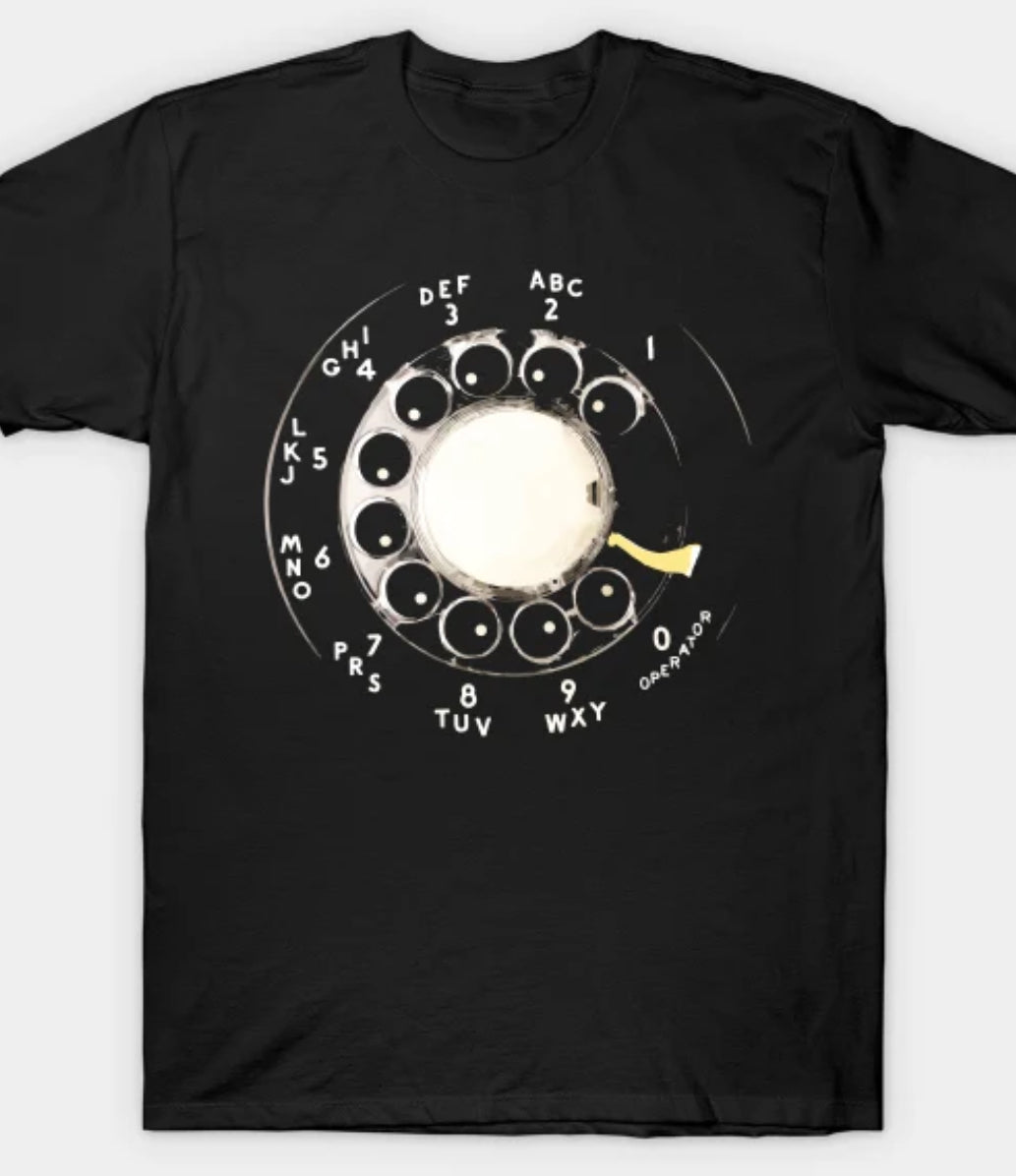 Vintage T-Shirt - Rotary Telephone