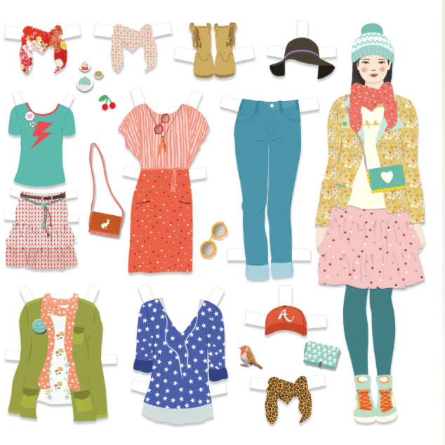 Le Grand Dressing Room Paper Dolls Activity Kit