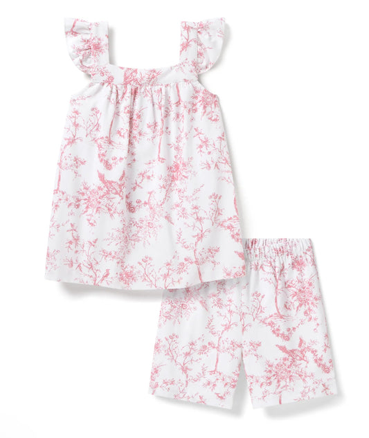 Summer Pajamas - Clara Pink Timeless Toile