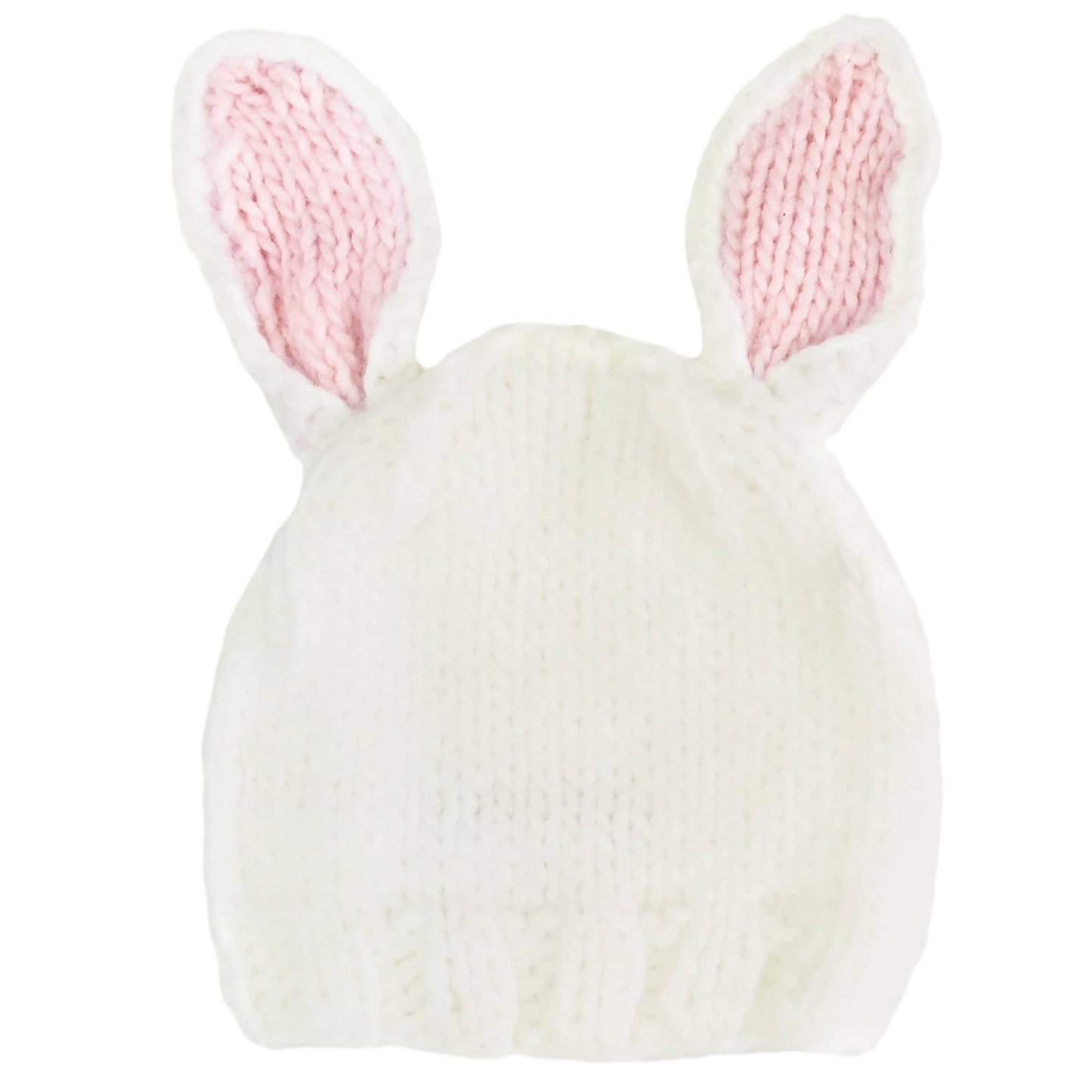 Bailey Bunny | Hand Knit Kids & Baby Hat - Pink