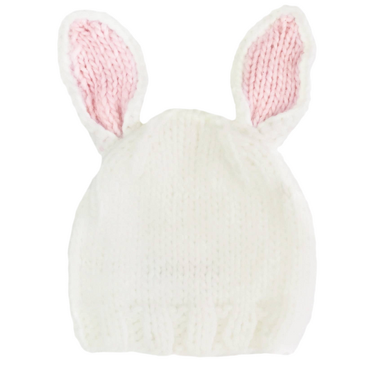 Bailey Bunny | Hand Knit Kids & Baby Hat - Pink