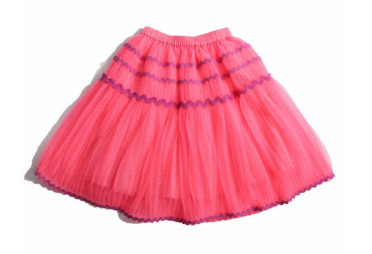 Toula Pleated Flare Skirt