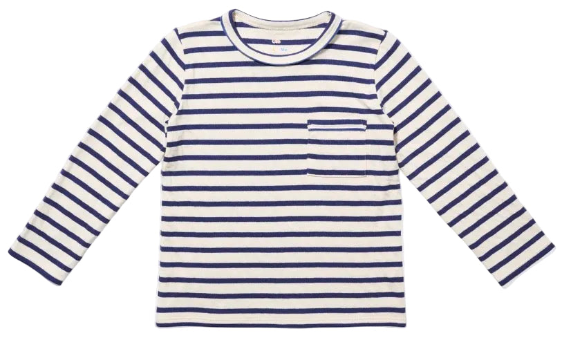 Edward Tee Shirt - Navy Stripe