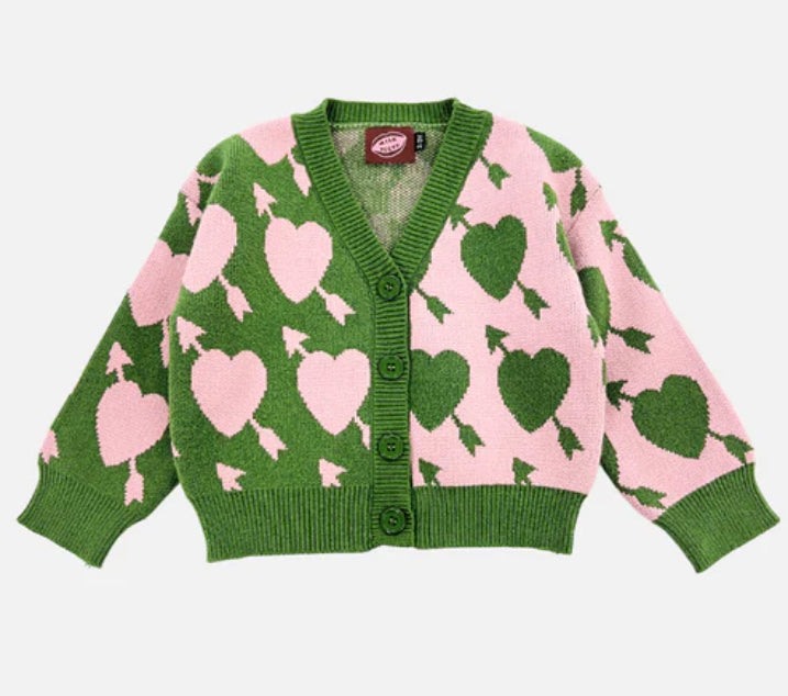 Cardigan - Lovestruck Olive