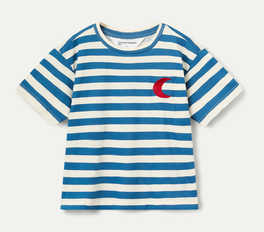 Stripes LS T-Shirt - Blue/White