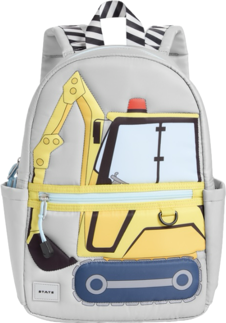 Backpack - Kane Kids Mini Travel - Constsrution Truck
