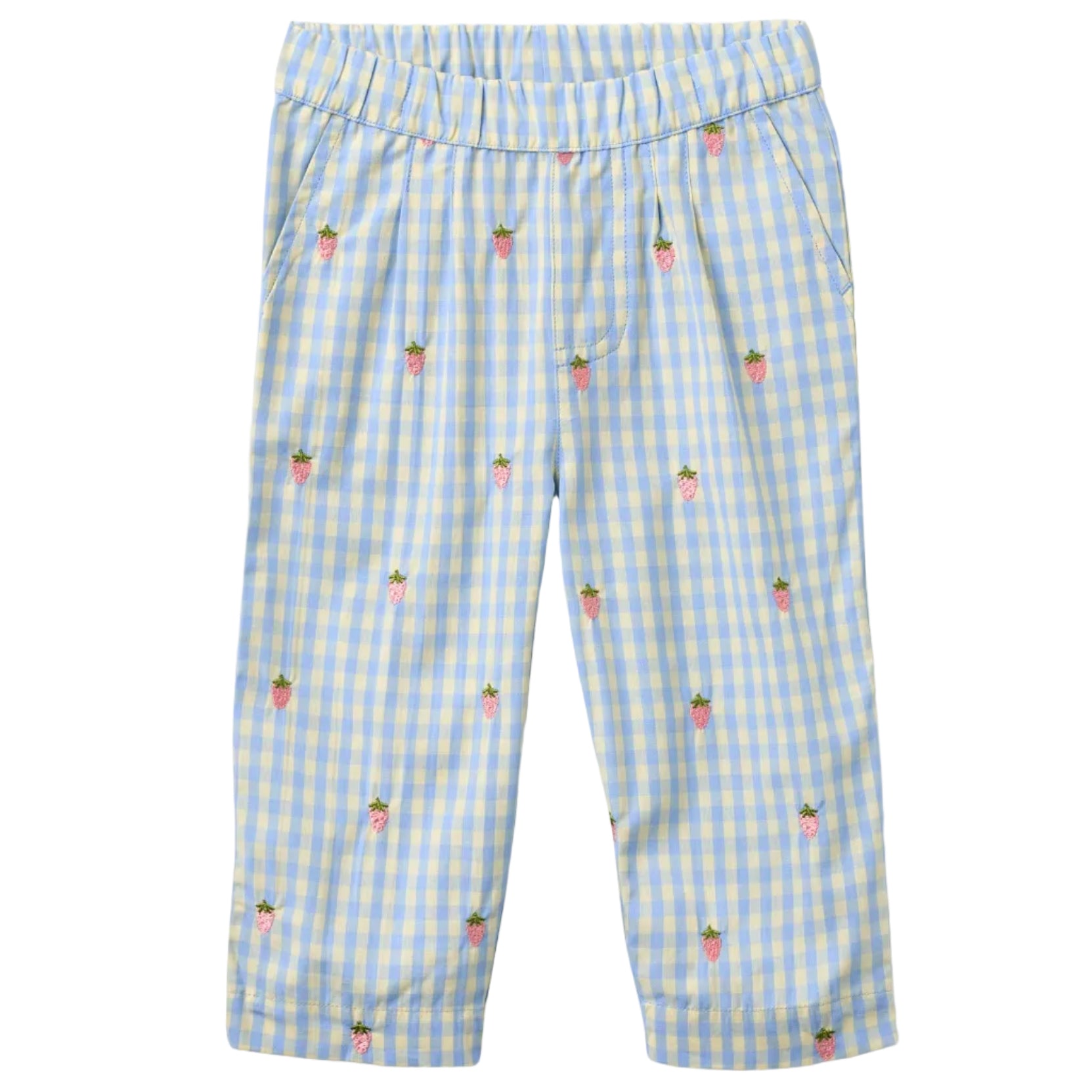 Mille Pants - Sky Berry Gingham