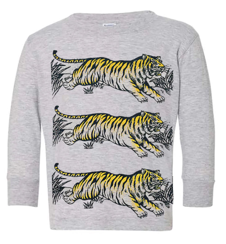 LS T-Shirt Leaping Tigers