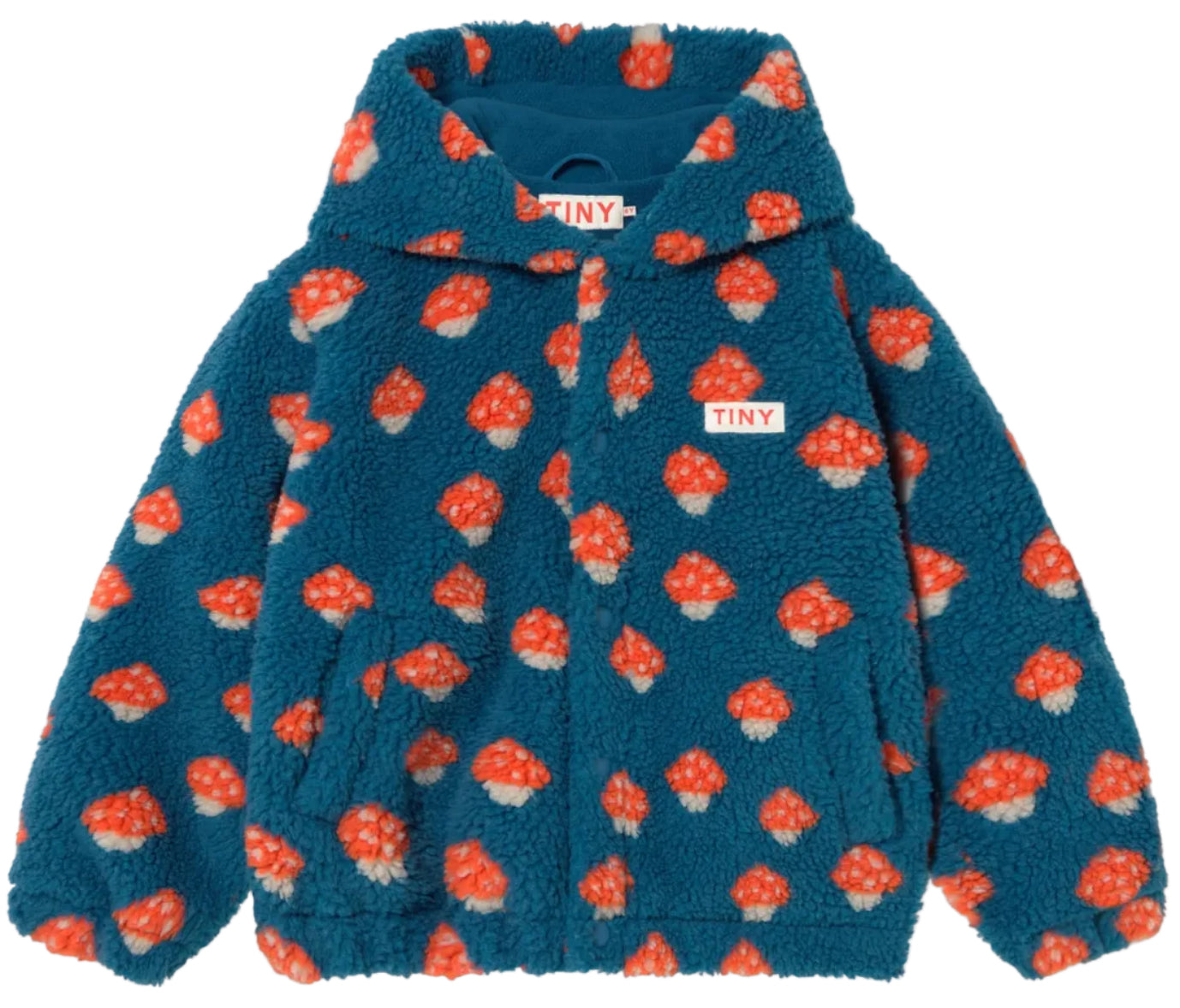 Tiny Mushrooms Sherpa Hoodie