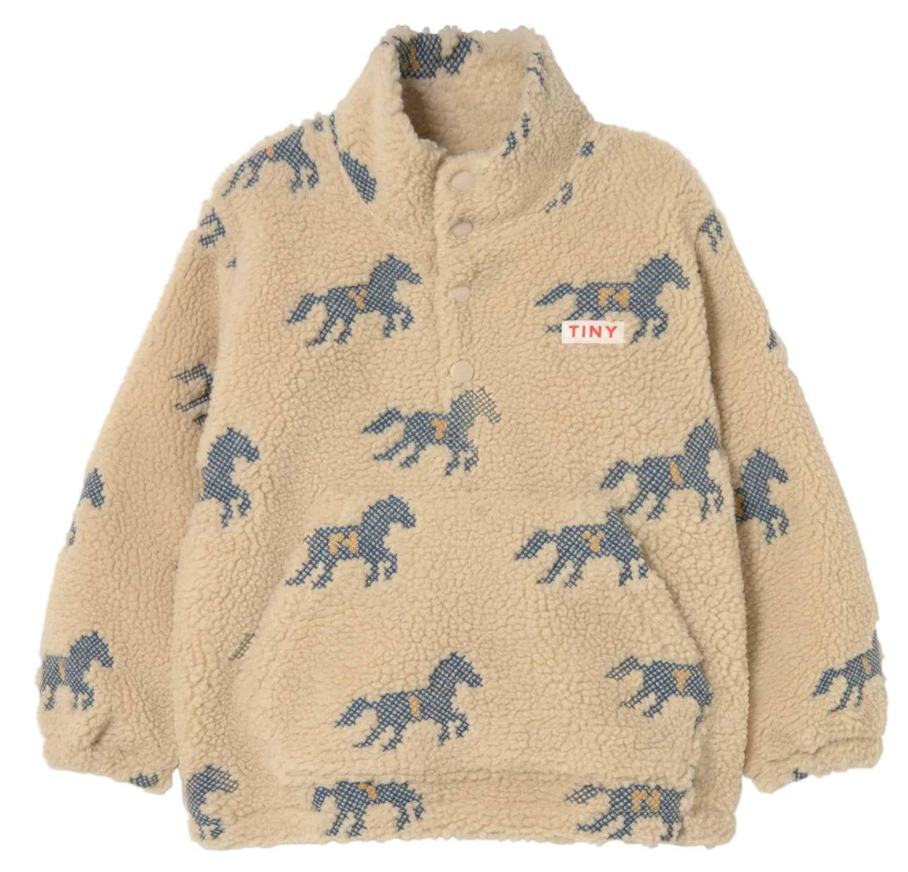 Horses Sherpa Sweatshirt