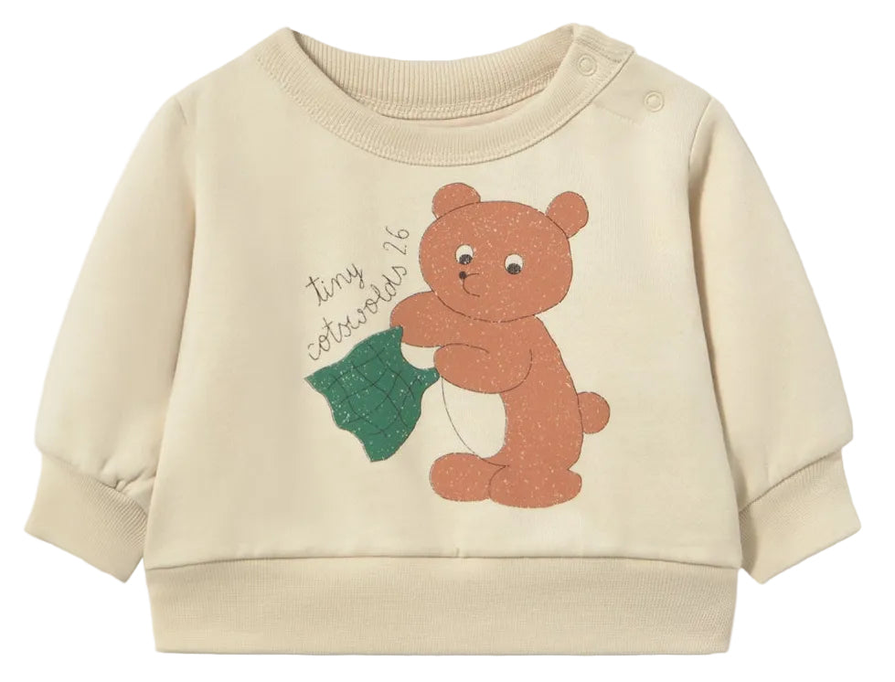 Bear Graphic Baby Sweatshirt