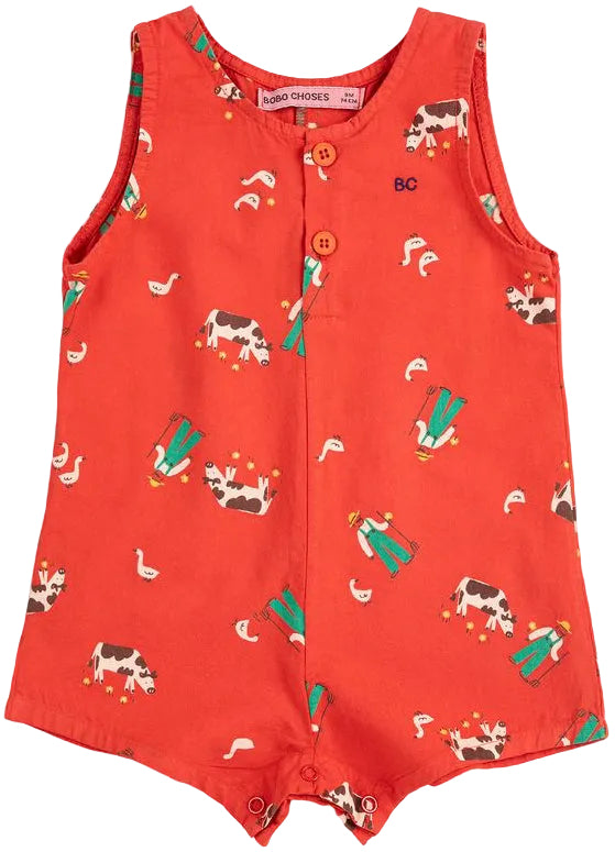 Farm Adventure All Over Playsuit