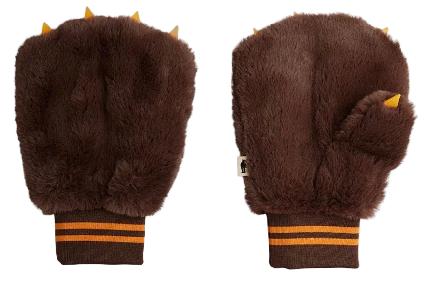 Faux Fur Mittens