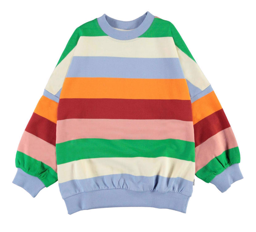 Marika Sweatshirt - Pastel Rainbow