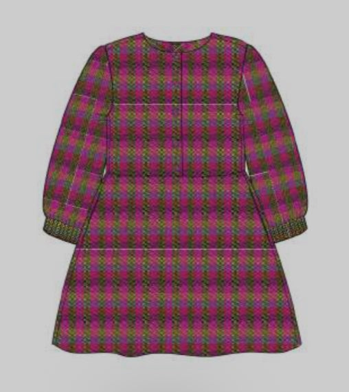 Duchess LS Plaid Dress