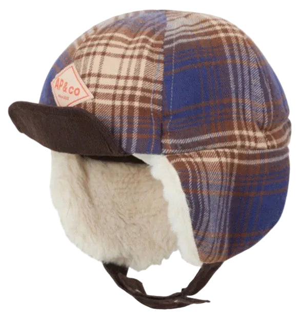 Hat - Chapka Bebe Ecossais