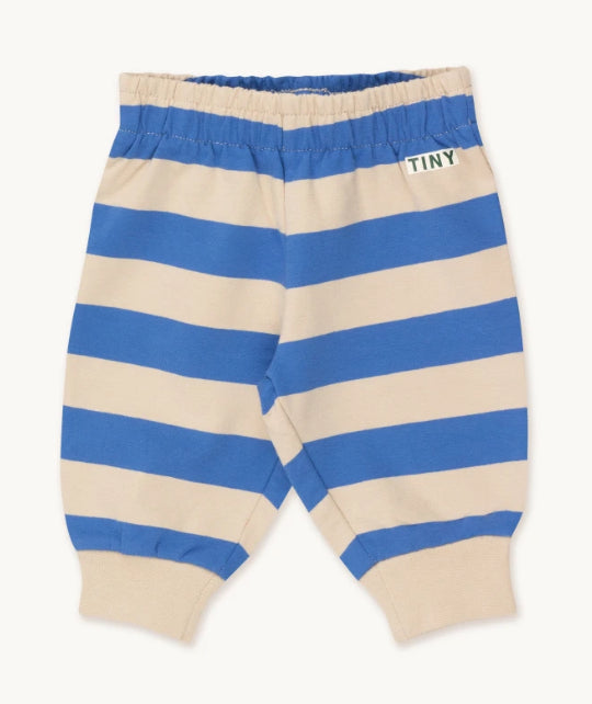 Stripes Baby Sweatpants - Vanilla/Ultramarine