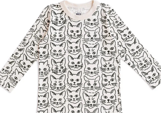 Long Sleeve Tee - Kitties