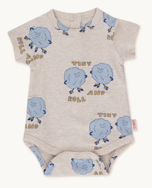 Rock & Roll Body Onesie Light Grey Heather