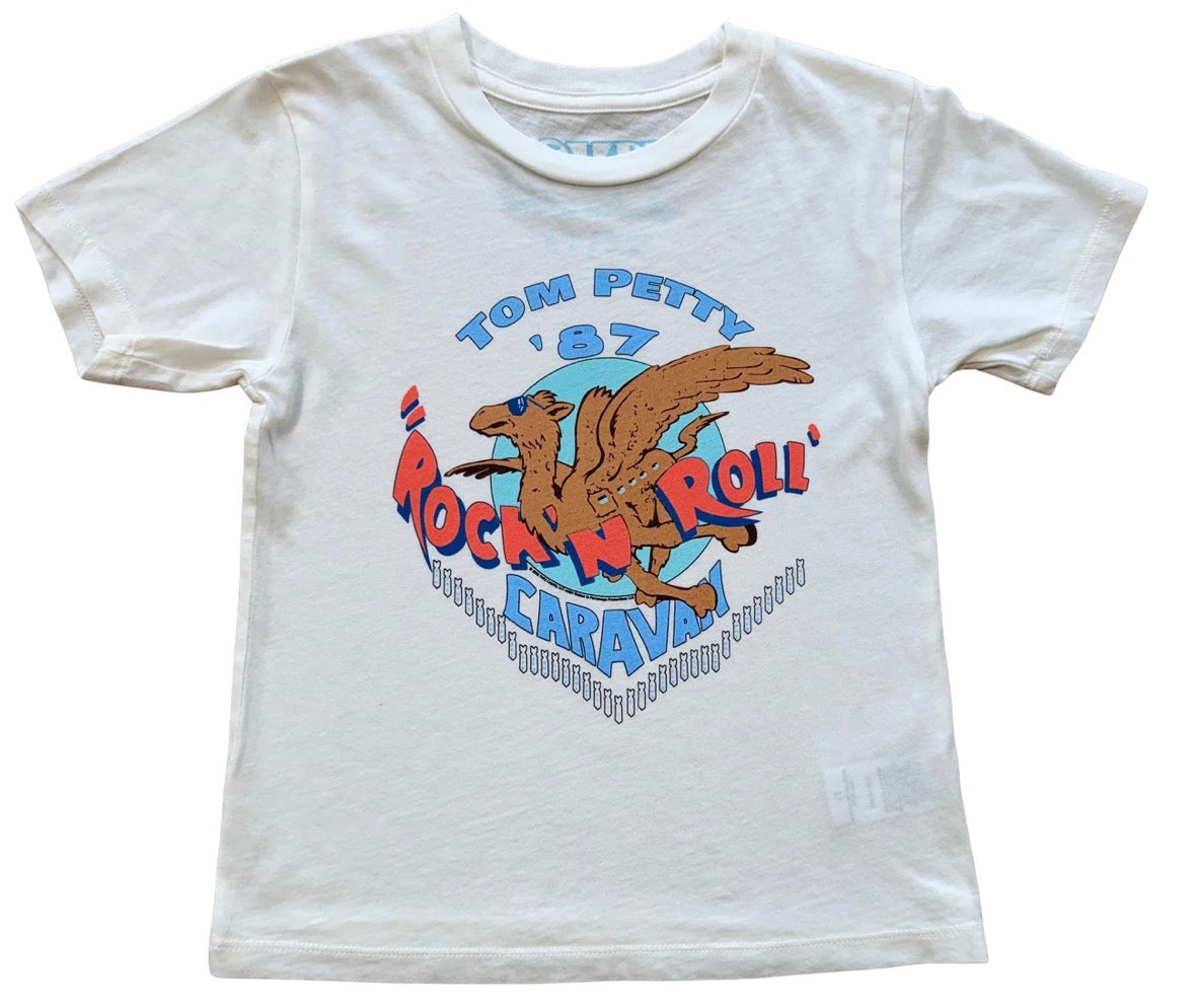 Tom Petty Rock N’ Roll Caravan SS Tee - White