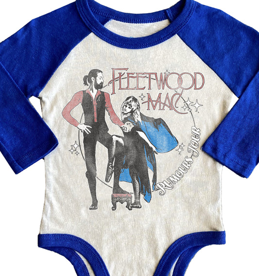 Fleetwood Mac Rumours Raglan LS Onesie