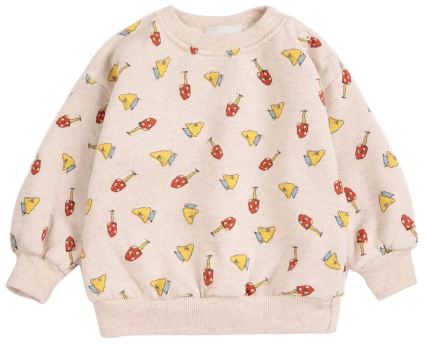 Mush Monster Duo All Over Sweatshirt